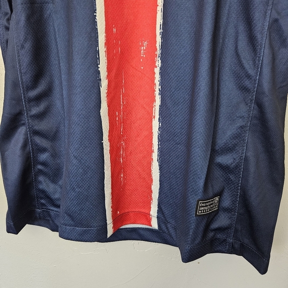 Nike NWT Men's Small Paris Saint-Germain Navy Blue Soccer Jersey Short Sleeve - Picture 3 of 8